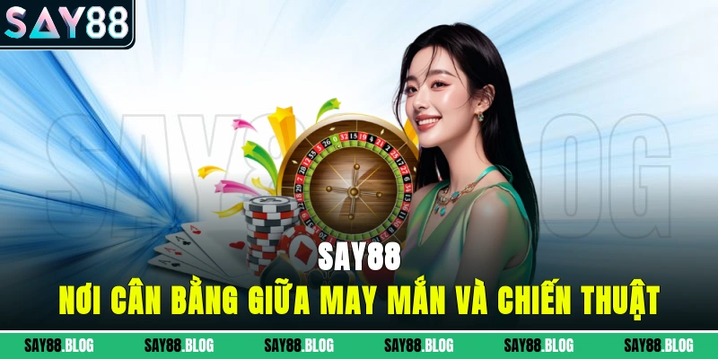 SAY88 - Nơi cân bằng giữa may mắn và chiến thuật